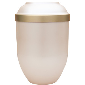 Bio-Tec³ Urne "Facile", perlmutt, beige, 280 mm, ø = 185 mm Bio-Tec³ Urne "Facile", perlmutt, beige, 280 mm, ø = 185 mm