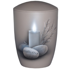 Designer Keramik-Urne "Kerzenlicht" mokka; 300 mm, ø = 195 mm Designer Keramik-Urne "Kerzenlicht" mokka; 300 mm, ø = 195 mm