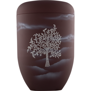 Bio-Tec³ Urne "Baum" Kristallmotiv Bio-Tec³ Urne "Baum" Kristallmotiv