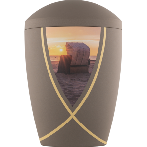 Creativ Bio-Tec³ Urne "Strandkorb" Creativ Bio-Tec³ Urne "Strandkorb"