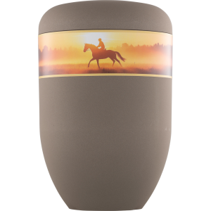 Creativ Bio-Tec³ Urne "Reiten" Creativ Bio-Tec³ Urne "Reiten"