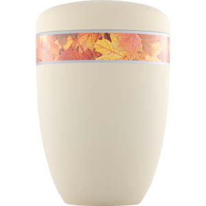 Edelplatal Creativ-Urne "Herbstlaub" Edelplatal Creativ-Urne "Herbstlaub"