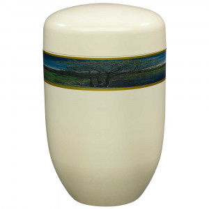 Creativ-Urne Edelplatal "Landschaft" Creativ-Urne Edelplatal "Landschaft"