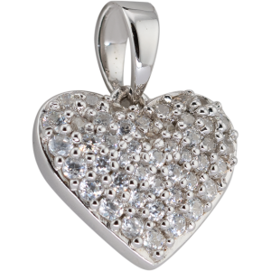 Amulettanhänger Herz 925 Sterling Silber Amulettanhänger Herz 925 Sterling Silber