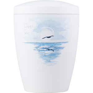 Künstler Bio-Tec³ Urne mit Gedenktext "Dem Himmel so nah" Künstler Bio-Tec³ Urne mit Gedenktext "Dem Himmel so nah"