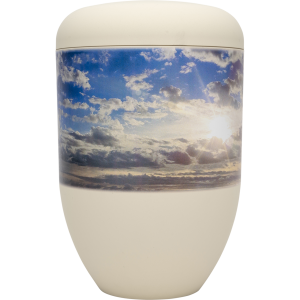 Premium-Print Bio-Tec³ Urne "Wolken" Premium-Print Bio-Tec³ Urne "Wolken"