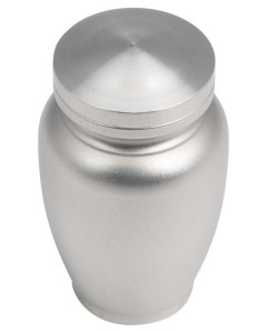 Erinnerungsurne Edelstahl Basismodell bombiert Erinnerungsurne Edelstahl Basismodell bombiert
