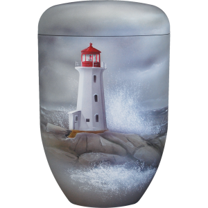 Designerurne Bio-Tec³ "Peggy´s Cove Lighthouse" 285 mm, Ø = 185 mm Designerurne Bio-Tec³ "Peggy´s Cove Lighthouse" 285 mm, Ø = 185 mm