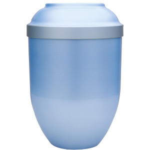Bio-Tec³ Urne "Facile", hellblau, 280 mm, ø = 185 mm Bio-Tec³ Urne "Facile", hellblau, 280 mm, ø = 185 mm