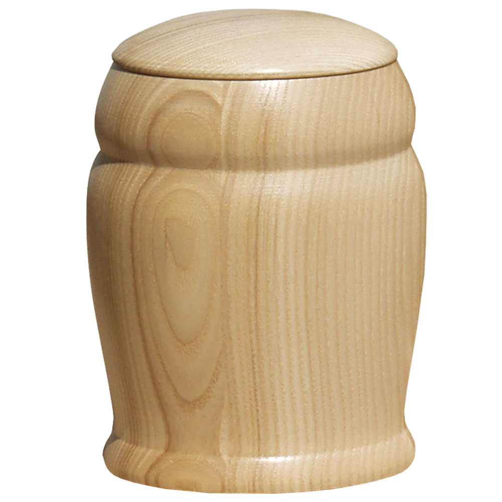 Herzförmige Holzurne Für Asche - Handgefertigte Urne Für Haustiere & Menschen