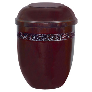 Holzurne aus Sapelli hochglänzend Holzurne aus Sapelli hochglänzend