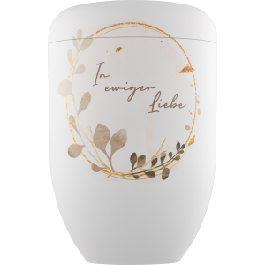 Premium-Print Bio-Tec³ Urne "In ewiger Liebe" Premium-Print Bio-Tec³ Urne "In ewiger Liebe"