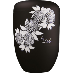 Designerurne Bio-Tec³ "In Liebe", 285 mm, ø = 185 mm Designerurne Bio-Tec³ "In Liebe", 285 mm, ø = 185 mm