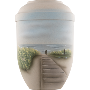 Künstler Bio-Tec³ Urne "Dünenlandschaft" Künstler Bio-Tec³ Urne "Dünenlandschaft"