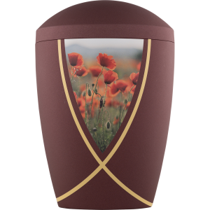 Creativ Bio-Tec³ Urne "Mohnblumenfeld" Creativ Bio-Tec³ Urne "Mohnblumenfeld"