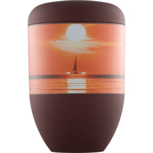 Premium-Print Bio-Tec³ Urne "Segelboot" Premium-Print Bio-Tec³ Urne "Segelboot"