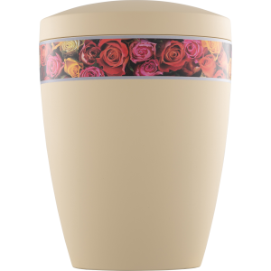 Bio-Tec³ Creativ-Urne "Rosenmeer", 270 mm, ø = 195 mm Bio-Tec³ Creativ-Urne "Rosenmeer", 270 mm, ø = 195 mm