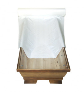 Sargausschlagfolie aus Bio-Cellafol Sargausschlagfolie aus Bio-Cellafol