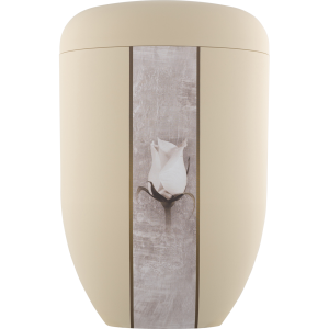 Creativ-Urne Bio-Tec³ "Weiße Rose" Creativ-Urne Bio-Tec³ "Weiße Rose"