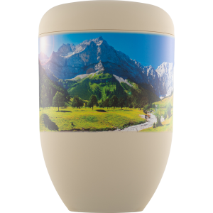 Premium-Print Bio-Tec³ Urne "Berglandschaft" Premium-Print Bio-Tec³ Urne "Berglandschaft"