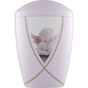 Creativ Bio-Tec³ Urne "Engel" violett; 285 mm, ø = 195 mm Creativ Bio-Tec³ Urne "Engel" violett; 285 mm, ø = 195 mm