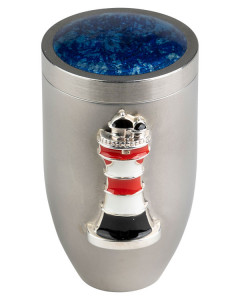 Erinnerungsurne "Leuchtturm" Edelstahl Erinnerungsurne "Leuchtturm" Edelstahl