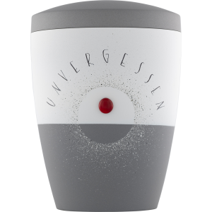 Künstler Bio-Tec³ Urne "Unvergessen", 270 mm, ø = 195 mm Künstler Bio-Tec³ Urne "Unvergessen", 270 mm, ø = 195 mm