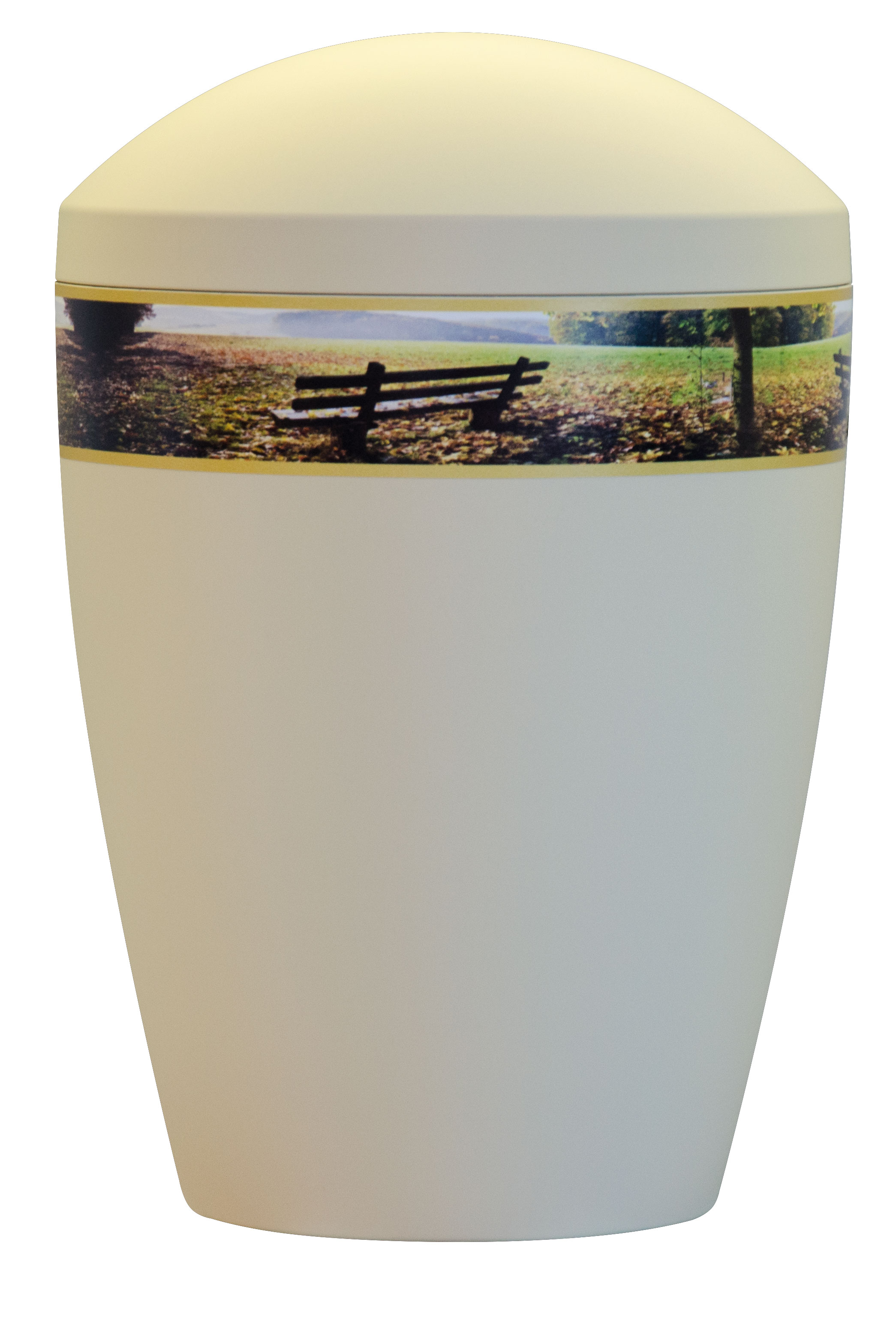 Creativ Bio-Tec³-Urne "Bank" sandbeige | Pludra Shop