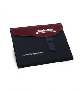 Urkundenmappe A5 mit Verschlussblende (Exklusiv o. Gera/Gera) Urkundenmappe A5 mit Verschlussblende (Exklusiv o. Gera/Gera)