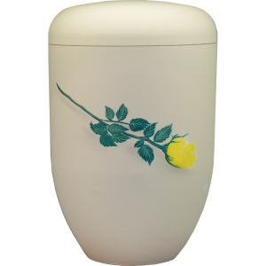 Designerurne Bio-Tec³ "Liegende Rose" Designerurne Bio-Tec³ "Liegende Rose"