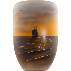 Künstler Bio-Tec³ Urne "Segelboot" Künstler Bio-Tec³ Urne "Segelboot"
