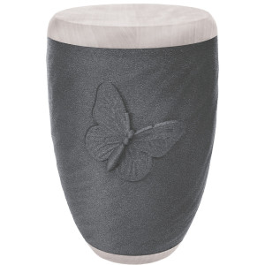 3D-Druck Biourne "Schmetterling" Graphit; 255 mm, ø = 180 mm 3D-Druck Biourne "Schmetterling" Graphit; 255 mm, ø = 180 mm