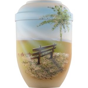 Künstler Bio-Tec³ Urne "Bank" Künstler Bio-Tec³ Urne "Bank"