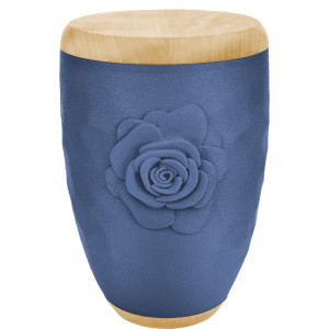 3D-Druck Biourne "Rose" Saphir; 255 mm, ø = 180 mm 3D-Druck Biourne "Rose" Saphir; 255 mm, ø = 180 mm