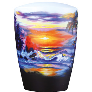 Designerurne Bio-Tec³ "Meeresrauschen", 270 mm, Ø = 195 mm Designerurne Bio-Tec³ "Meeresrauschen", 270 mm, Ø = 195 mm